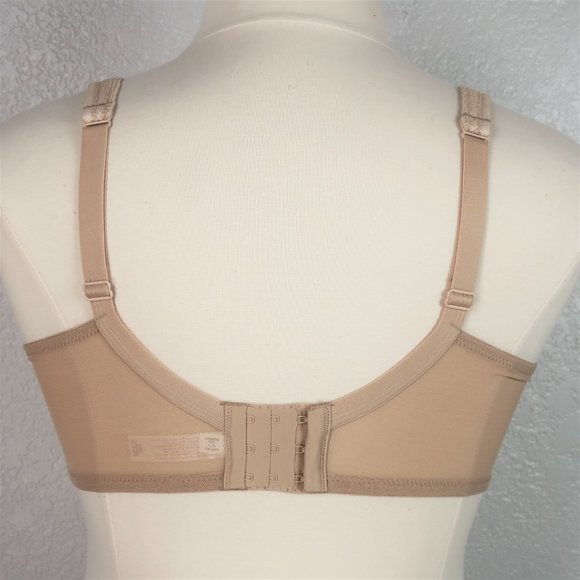 Cacique 40C Bra Modern Lace Unlined Underwire Full Coverage - Picture 3 of 5